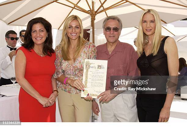 Connie Anne Phillips, Associate Publisher of Vogue, Jamie Tisch, Beverly Hills Vice Mayor Les Bronte and Kelly Lynch