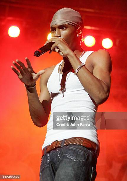 Trey Songz during 103.5 The Beat Down Concert 2005 in Coral Gables, Florida, United States.