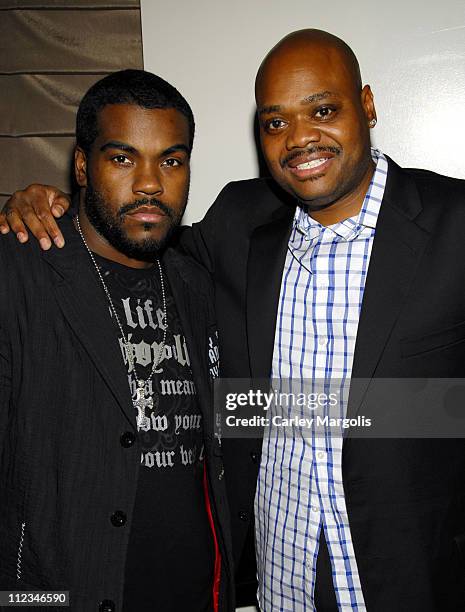 Rodney Jerkins, VP of A&R for Island Def Jam Group and Phil Robinson, chief of staff for Island Def Jam Group