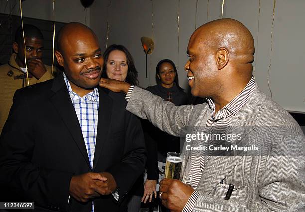 Phil Robinson, chief of staff for Island Def Jam Group and LA Reid, chairman of Island Def Jam Group