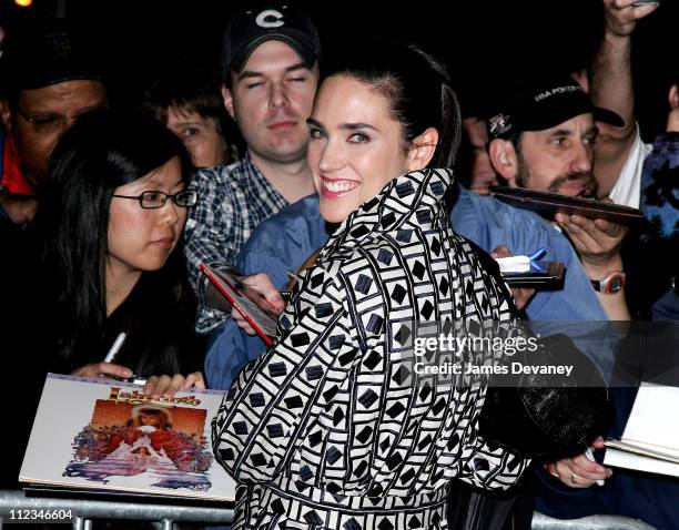 Jennifer Connelly during Jennifer Connelly Visits ''The Late Show With David Letterman'' - November 30, 2006 at Ed Sullivan Theatre in New York City,...