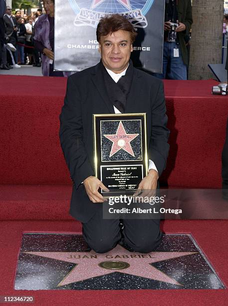 Legendary Mexican singer Juan Gabriel receives the 2196th star on the Hollywood Walk of Fame. The event culminates his 30th anniversary as an...