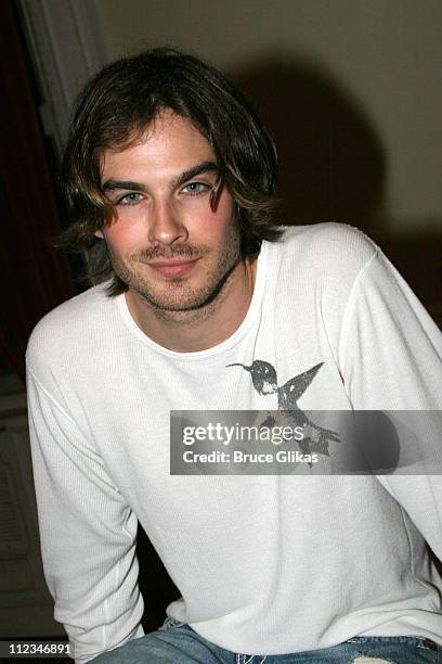 Ian Somerhalder during Off-Broadway "Dog Sees God: Confessions of a Teenage Blockhead" Rehearsals - November 15, 2005 at Century Theater in New York...