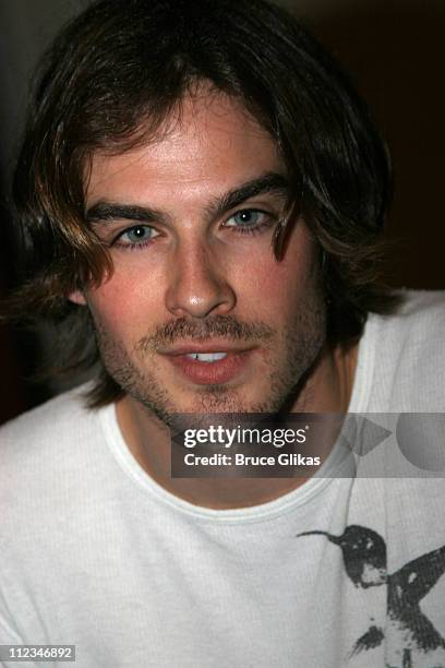 Ian Somerhalder during Off-Broadway "Dog Sees God: Confessions of a Teenage Blockhead" Rehearsals - November 15, 2005 at Century Theater in New York...