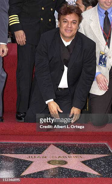 Legendary Mexican singer Juan Gabriel receives the 2196th star on the Hollywood Walk of Fame. The event culminates his 30th anniversary as an...