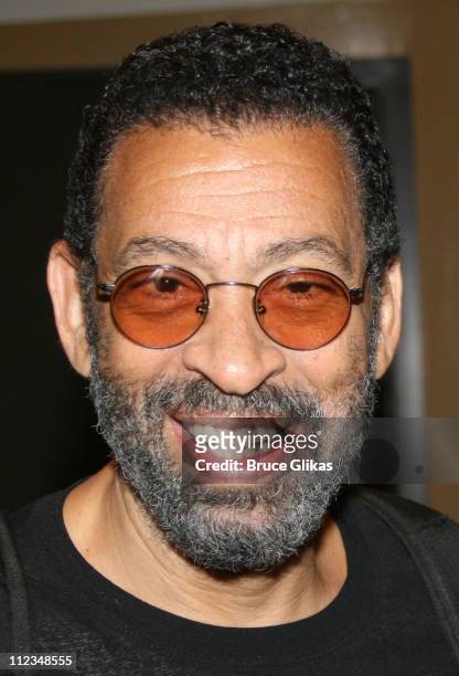 Maurice Hines during Judge Marilyn Milian of The Peoples Court visits "Hot Feet" on Broadway at The Hilton Theater in New York City, New York, United...