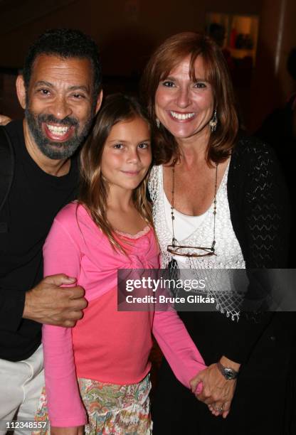 Maurice Hines, Judge Marilyn Milian and daughter Alexandra Schlessinger