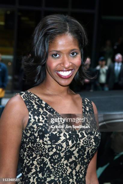 Merrin Dungey of ABC's "Alias" during ABC Upfront 2002-2003 Season at Cipriani's 42nd Street in New York City, New York, United States.