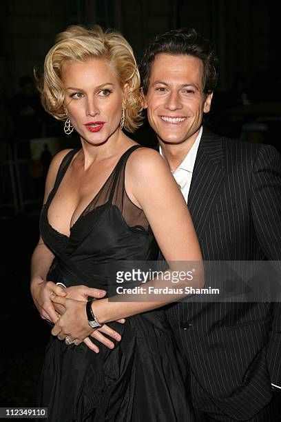 Alice Evans and Ioan Gruffudd during "Amazing Grace" London Premiere - Red Carpet at Curzon Mayfair in London, United Kingdom.