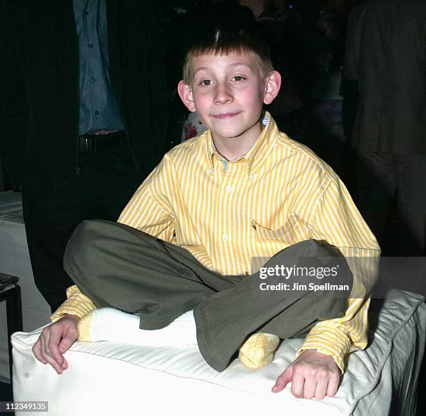 Erik Per Sullivan during Fox Television 2002-2003 Upfront Party at Pier 88 in New York City, New York, United States.