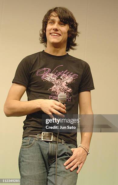 Teddy Geiger during Teddy Geiger Acoustic Live Performance in Tokyo to Promote his Debut Album "Underage Thinking" - June 14, 2006 at Live Teria in...