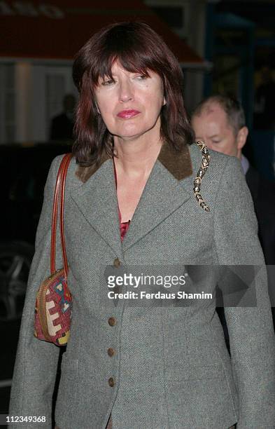 Janet Street Porter during "An Evening for Mo and Friends" to Remember Mo Mowlam - November 20, 2005 at Theatre Royal in London, Great Britain.