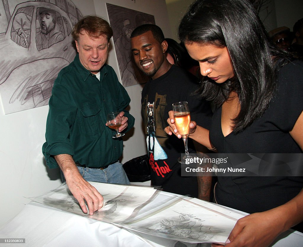Kanye West "Heard Em Say" Video Launch and Art Gallery