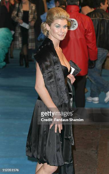 Kim Tiddy during "Mrs. Henderson Presents" London Premiere at Vue West End in London, Great Britain.