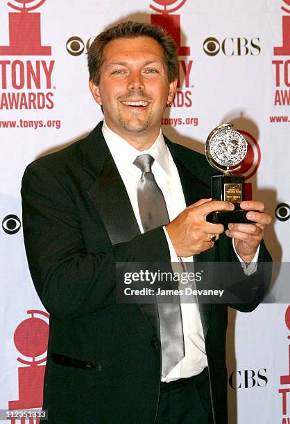 Doug Besterman during 56th Annual Tony Awards - Press Room at American Theater at Radio City Music Hall in New York City, New York, United States.