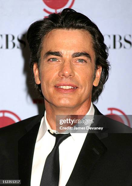 Peter Gallagher during 56th Annual Tony Awards - Press Room at American Theater at Radio City Music Hall in New York City, New York, United States.