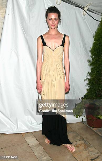 Shalom Harlow during 21st Annual CFDA Awards at NY Public Library in New York City, New York, United States.