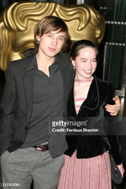 William Moseley and Anna Popplewell during British Academy Children's Film & Television Awards 2005 at Hilton Hotel in London, Great Britain.