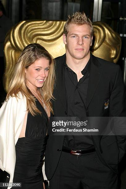 James Haskell and guest during British Academy Children's Film & Television Awards 2005 at Hilton Hotel in London, Great Britain.