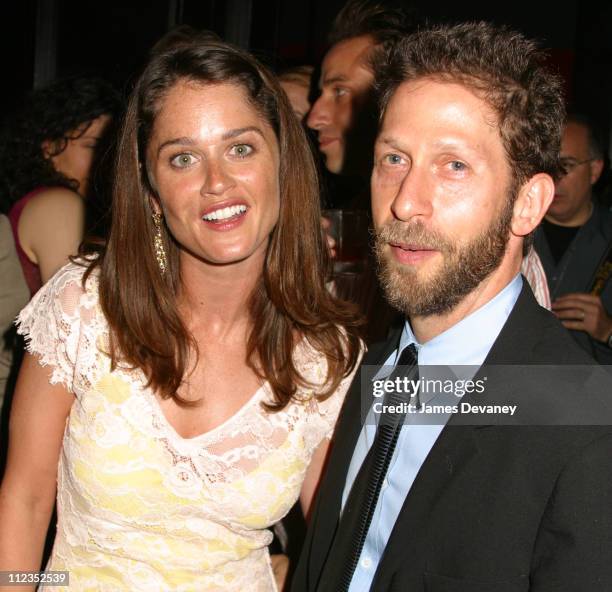 Robin Tunney and Tim Blake Nelson during "Cherish" New York Premiere - After Party at Pressure, 110 University Place in New York City, New York,...