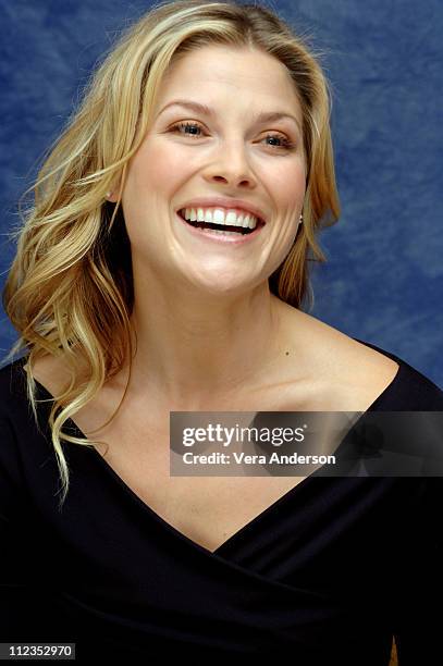 Ali Larter during "Heroes" Press Conference with Milo Ventimiglia, Hayden Panettiere, Greg Grunberg, Ali Larter, Masi Oka and Adrian Pasdar at Four...