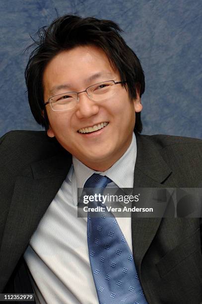 Masi Oka during "Heroes" Press Conference with Milo Ventimiglia, Hayden Panettiere, Greg Grunberg, Ali Larter, Masi Oka and Adrian Pasdar at Four...