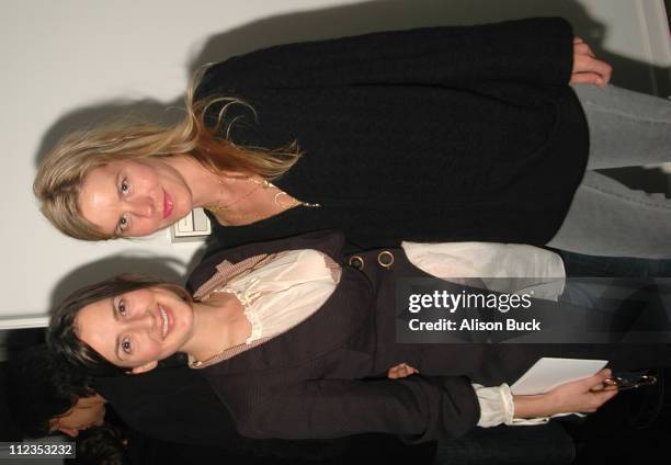 Anna Getty and Courtney Wagner during Jenni Kayne Dinner to Celebrate Her Fall 2006 Collection in Beverly Hills, California, United States.