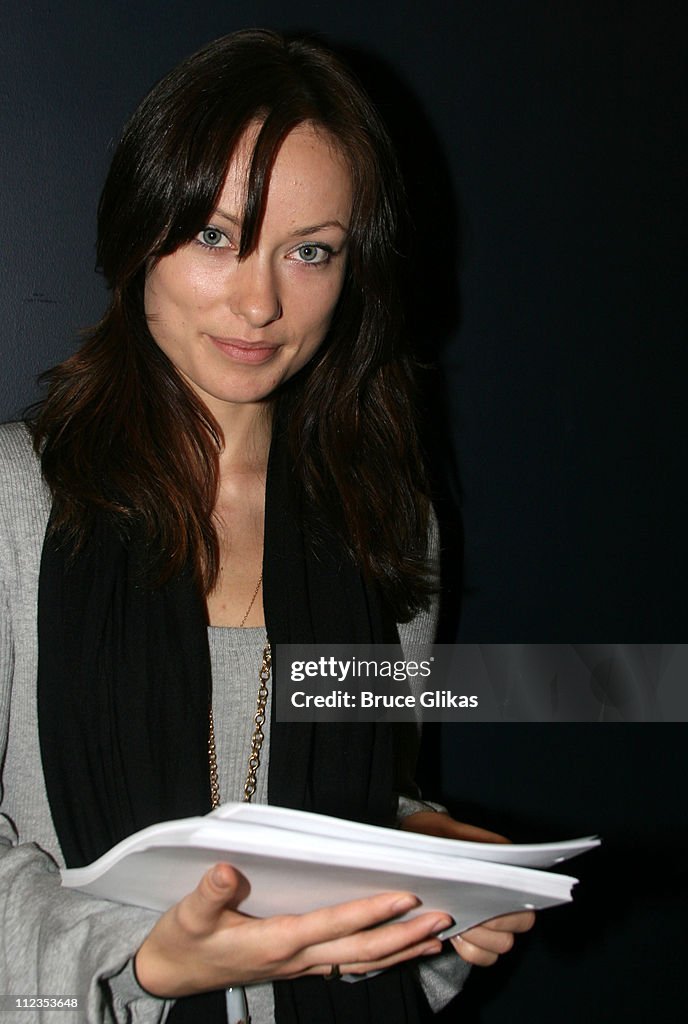 "The Black Donnellys" Olivia Wilde Rehearses Beauty on The Vine