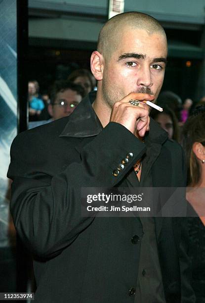 Colin Farrell during "Minority Report" New York City Premiere at Ziegfeld Theater in New York City, New York, United States.