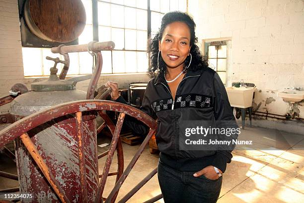 Sonja Sohn As Detective Shakima "kima" Greggs during "THE WIRE" BET Promo Shoot - December 7, 2006 in Brooklyn, New York, United States.