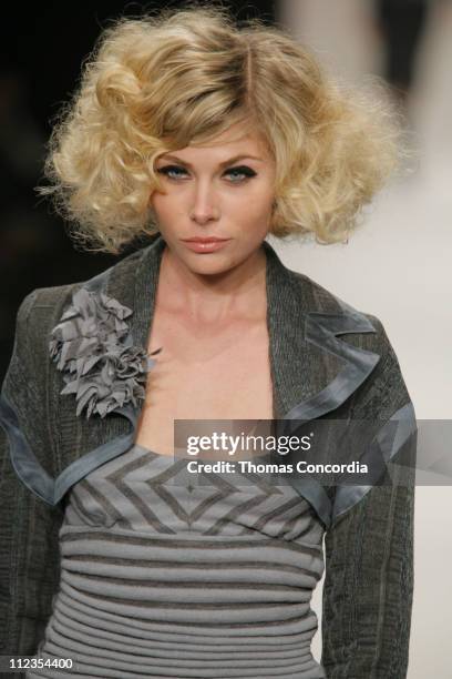 Model wearing Louis Verdad Fall 2006 during Mercedes-Benz Fall 2006 L.A. Fashion Week at Smashbox Studios - Louis Verdad - Runway at Smashbox Studios...