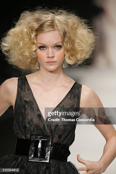 Model wearing Louis Verdad Fall 2006 during Mercedes-Benz Fall 2006 L.A. Fashion Week at Smashbox Studios - Louis Verdad - Runway at Smashbox Studios...