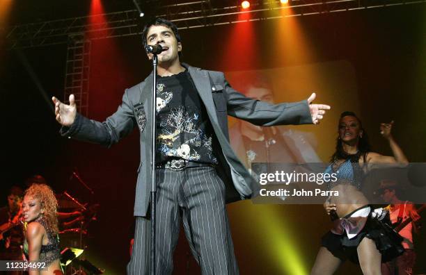 Luis Fonsi during Luis Fonsi in Concert - June 21, 2006 at Hard Rock Live in Hollywood, Florida, United States.