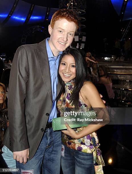 John Stevens and Jasmine Trias of "American Idol" Season 3