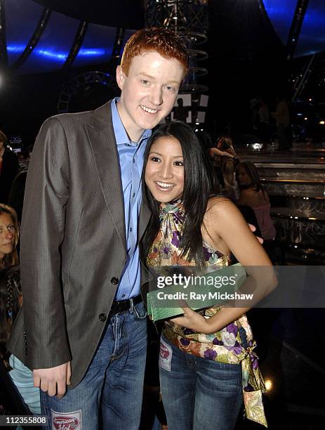 John Stevens and Jasmine Trias of "American Idol" Season 3