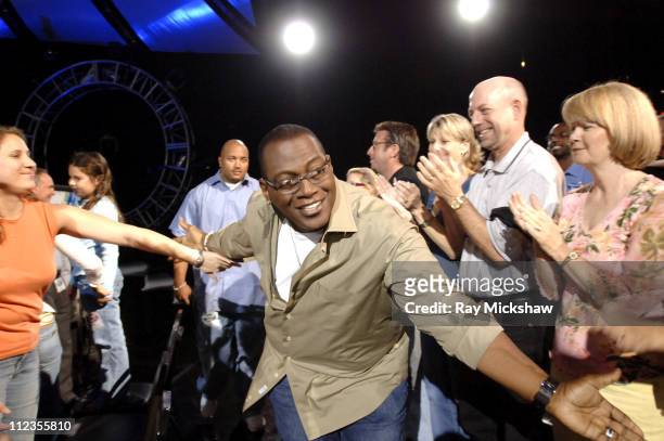 Randy Jackson, judge during "American Idol" Season 4 - Performance Show - May 10, 2005 at American Idol Studios in Los Angeles, California, United...