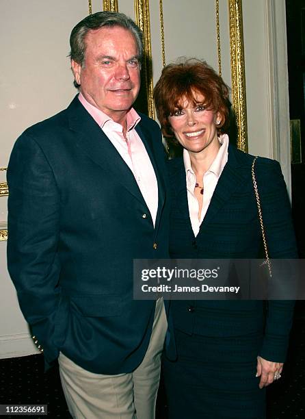 Robert Wagner and wife Jill St. John during Kidney & Urology Foundation Celebrates Its Launch and Appoints Actor Robert Wagner Honorary Chairman at...