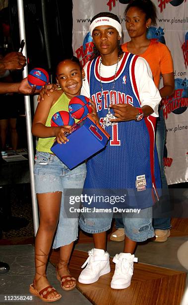 Bow Wow during Bow Wow promotes "Like Mike" at Planet Hollywood Times Square in New York City, New York, United States.