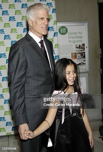 Ted Danson and Yucini Diaz during "Knights of the South Bronx" New York City Premiere and AE's Lives That Make a Difference Ceremony at Fashion...