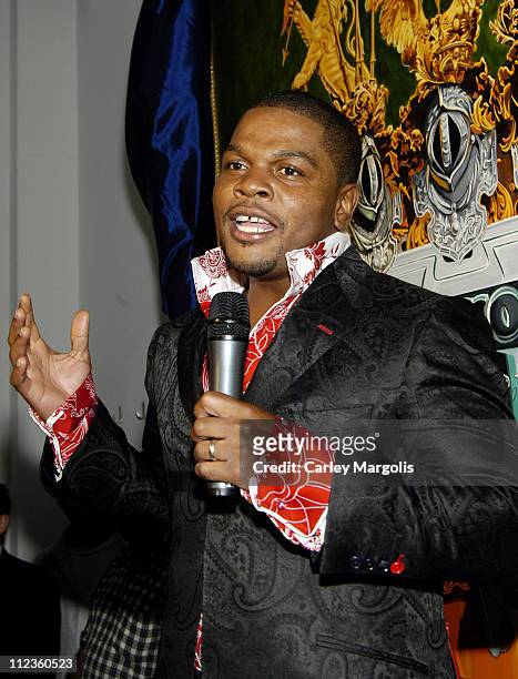 Kehinde Wiley during 2005 VH1 Hip Hop Honors - Pre-Party at Splashlight Studios in New York City, New York, United States.