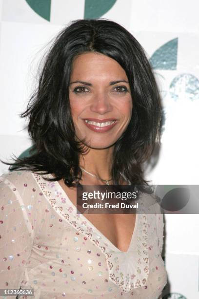 Jenny Powell during The Aura of Asia - Arrivals and Show at Battersea Marquee in London, Great Britain.