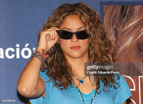 Shakira Launches 2006 World Tour In Madrid March 23 2006 Photos and