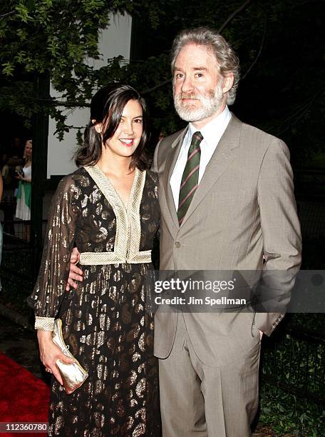 Kevin Kline with Phoebe Cates during The Public's Theaters Annual Gala - Opening Night of "Macbeth" at The Delacorte Theater in Central Park in New...