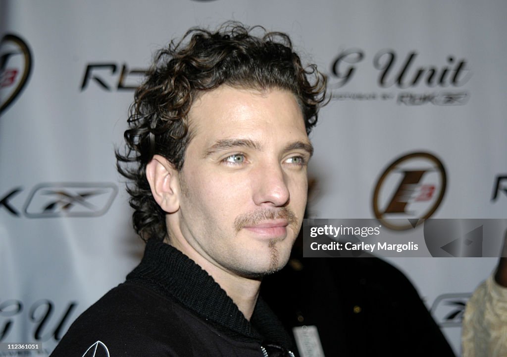 JC Chasez during 50 Cent and Reebok Host Launch Party to Debut Answer ...