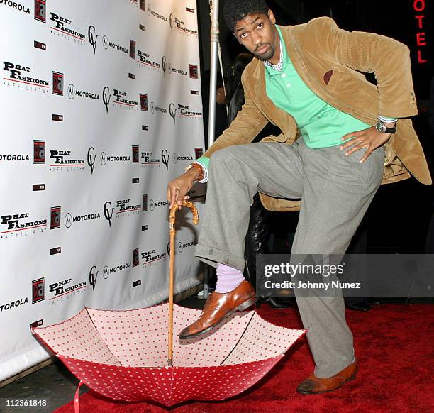 Fonzworth Bentley during Run Athletics Clothing Line Launch Hosted by Reverend Run and Russell Simmons at 40/40 in New York City, New York, United...