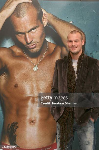 Fredrik Ljungberg during Calvin Klein Pro-Stretch at Selfridges at Selfridges in London, Great Britain.