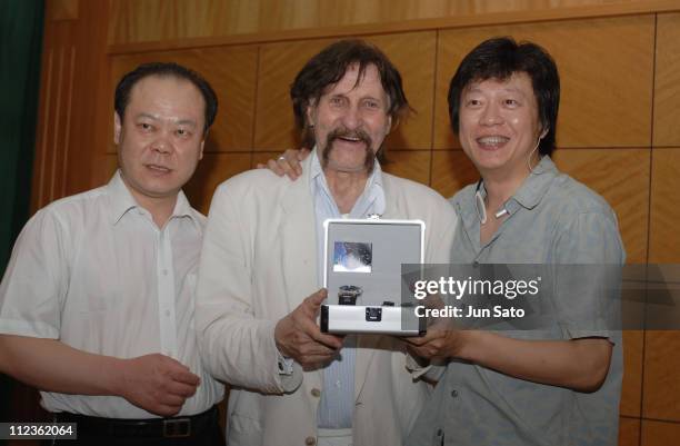 Luigi Colani and guests during Luigi Colani Makes a Speech for China Art-Watch at the Design International Top Forum at Shenzhen Special Zone Daily...