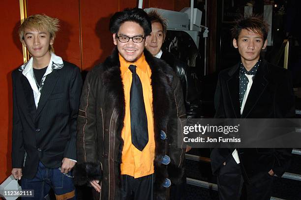 Prince Azim of Brunei and guests during George Michael's "A Different Story" Gala London Screening - Inside at Curzon Mayfair in London, Great...