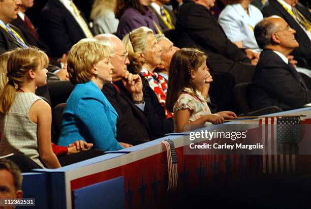 Kate Perry, Lynne Cheney, Vice President Dick Cheney and Elizabeth Perry