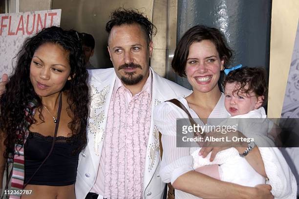 Ione Skye with daughter Kate & Chef Fred Eric during Opening of Airstream Diner in Beverly Hills at Airstream Diner in Beverly Hills, California,...